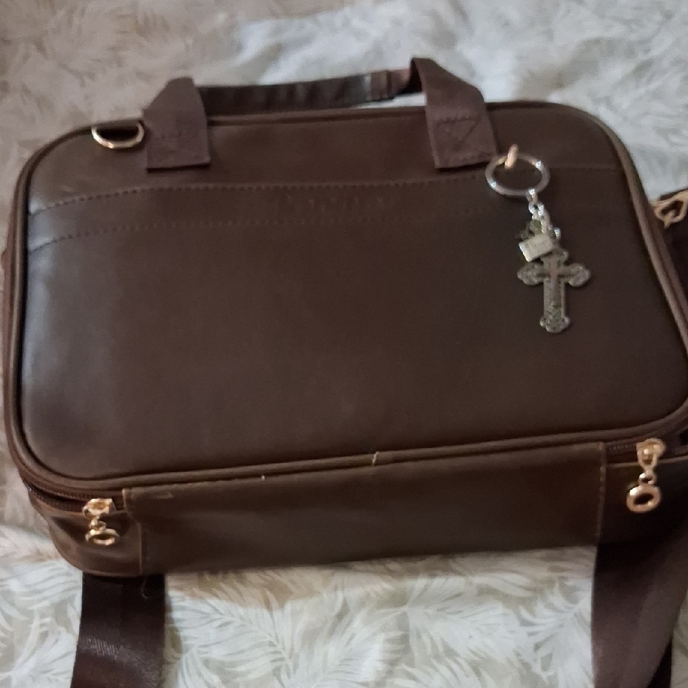 Brown Men’s Leather Briefcase Bag - Classic Carry